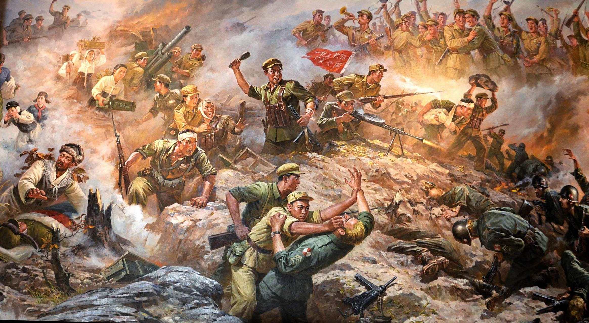 有人说朝鲜战争是一波三折:一开始人民军打得很顺利