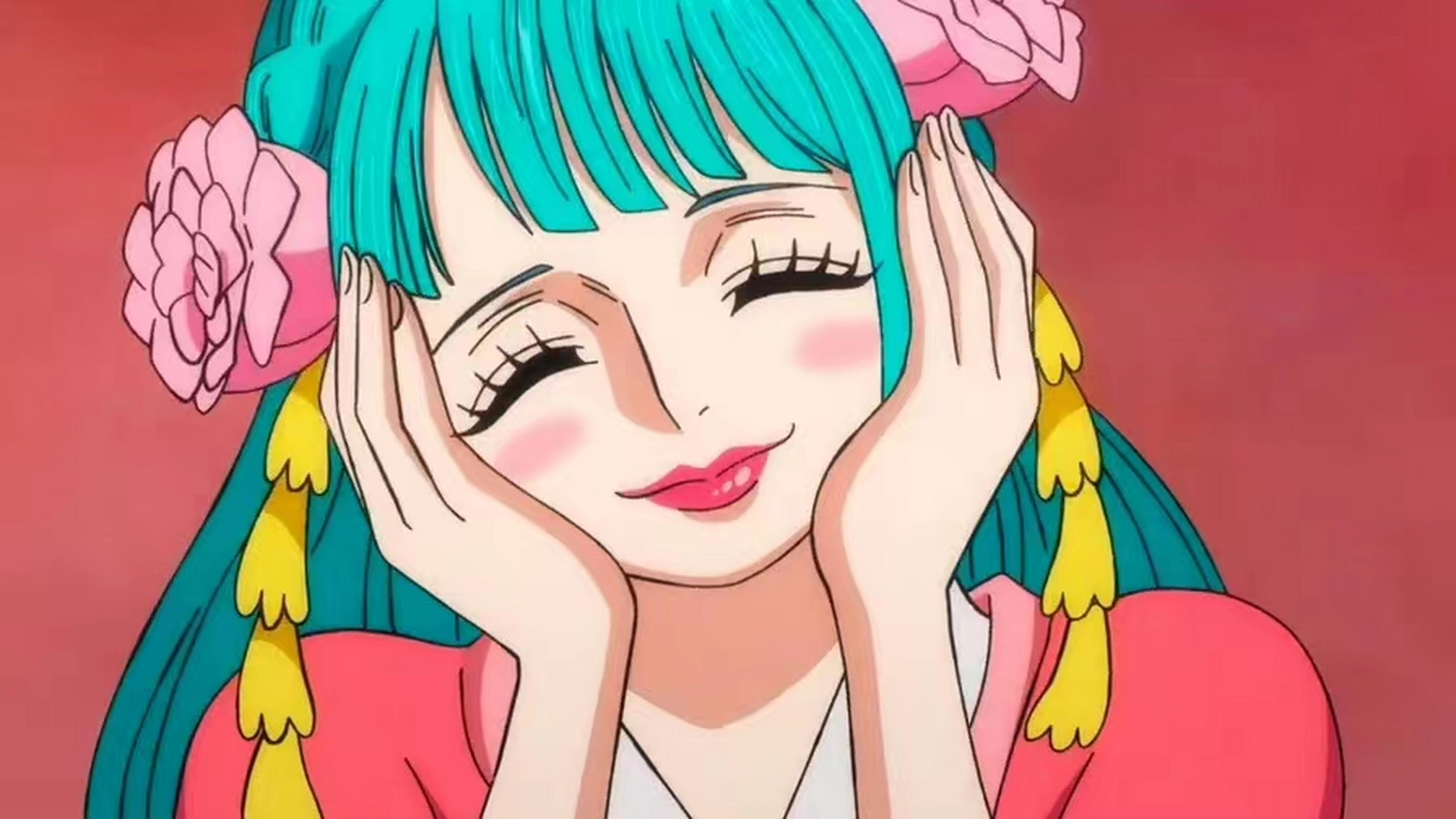 索隆和日和的瞬间!#海贼王#  此时好像有人乱入了.