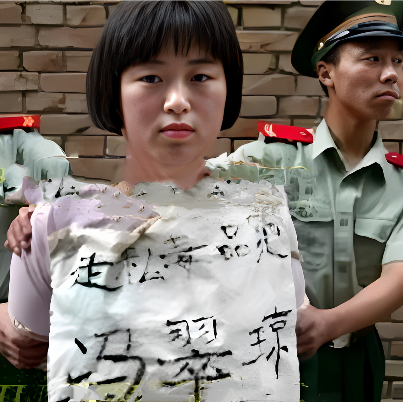 2003年,美国西安的一个看守所,在执行死刑前,女毒贩冯翠琼,这个年仅21