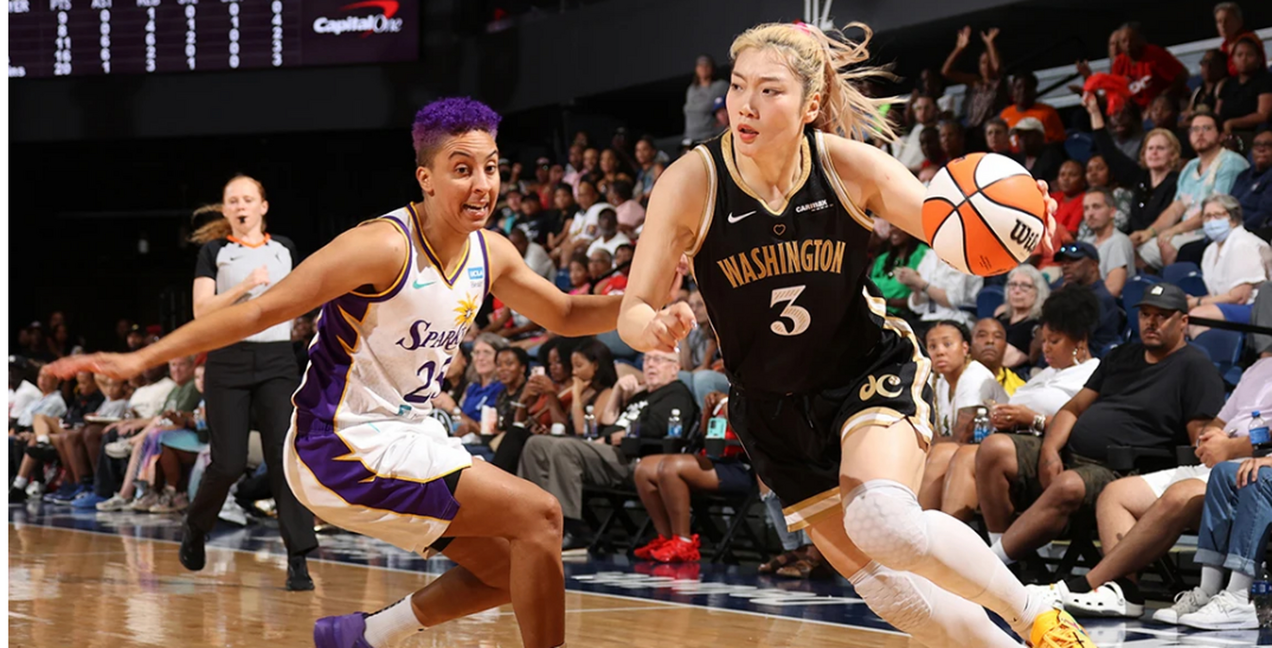 中国女篮李梦#  北京时间8月7日,wnba常规赛再战一场.