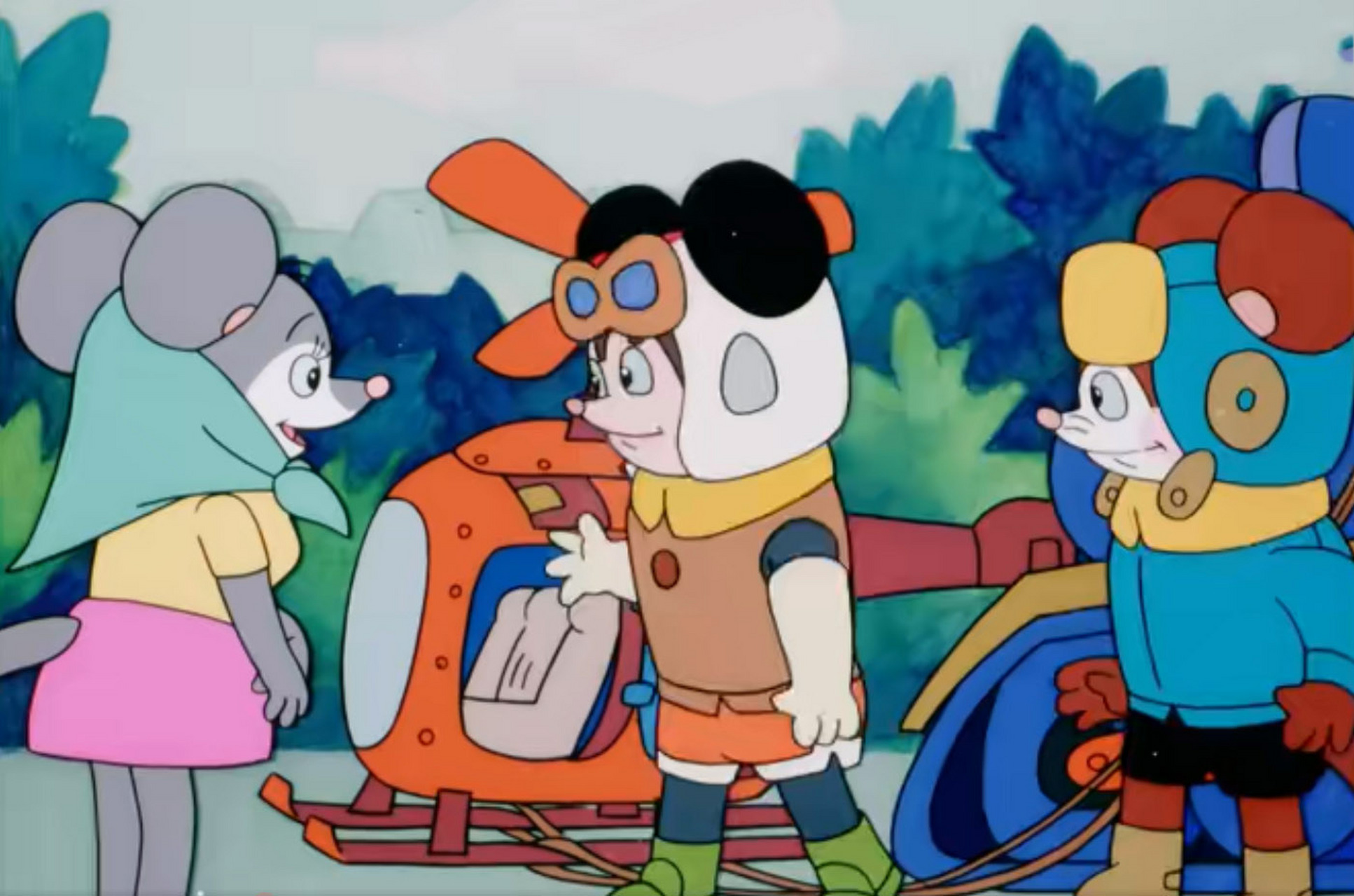 儿时记忆之动画片《舒克与贝塔》