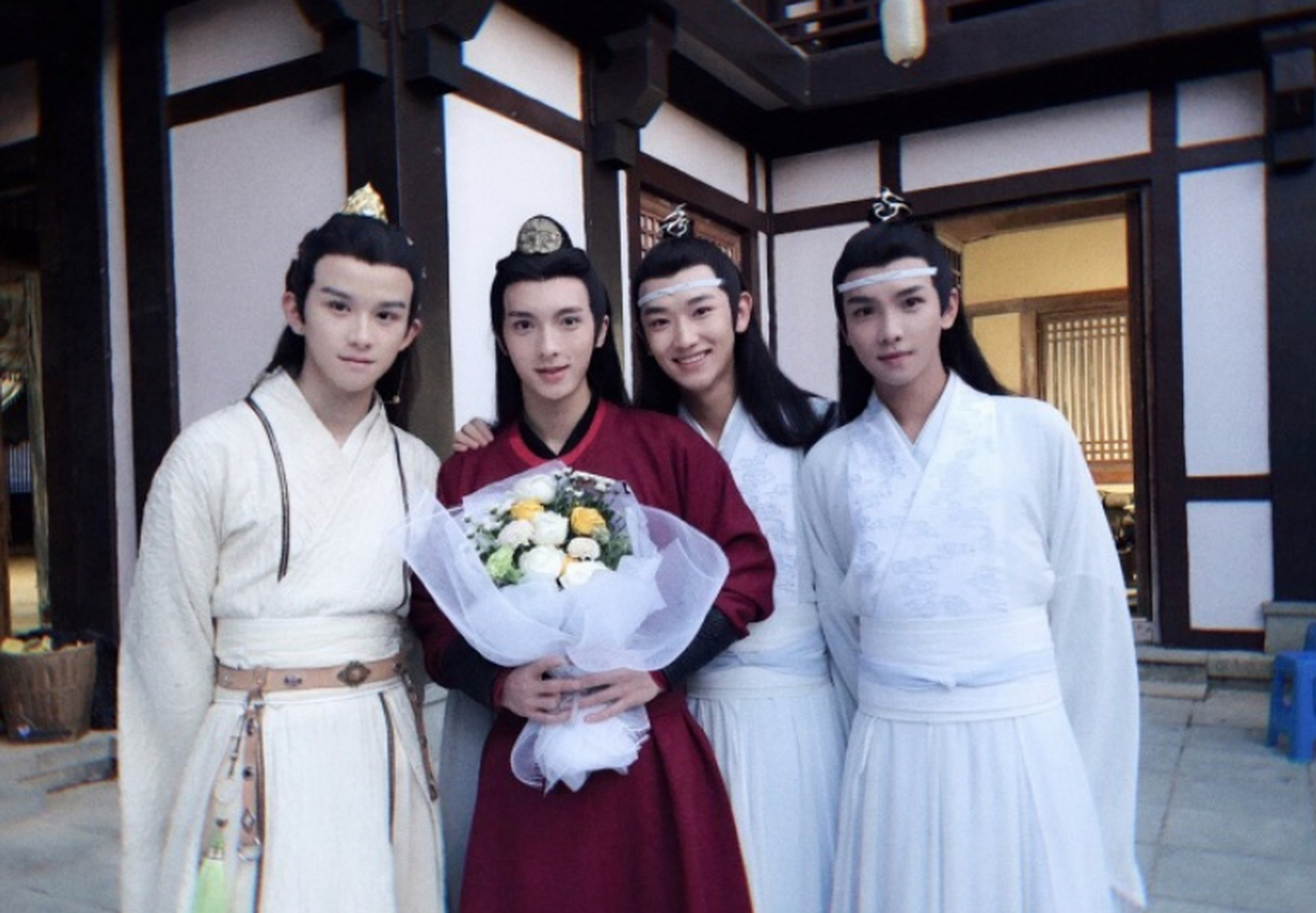 热剧推荐##陈情令#  蓝思追,蓝景仪,欧阳子真和金凌齐聚姑苏求学