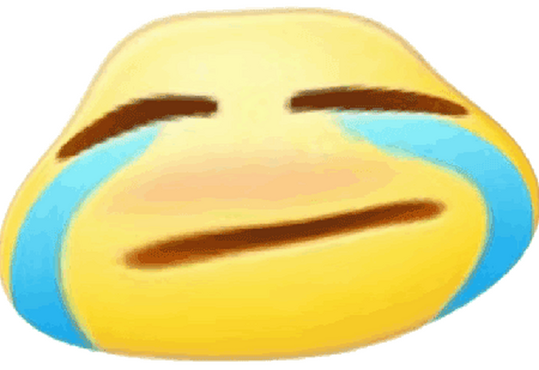 抖音小黄脸表情包丨哭到变形