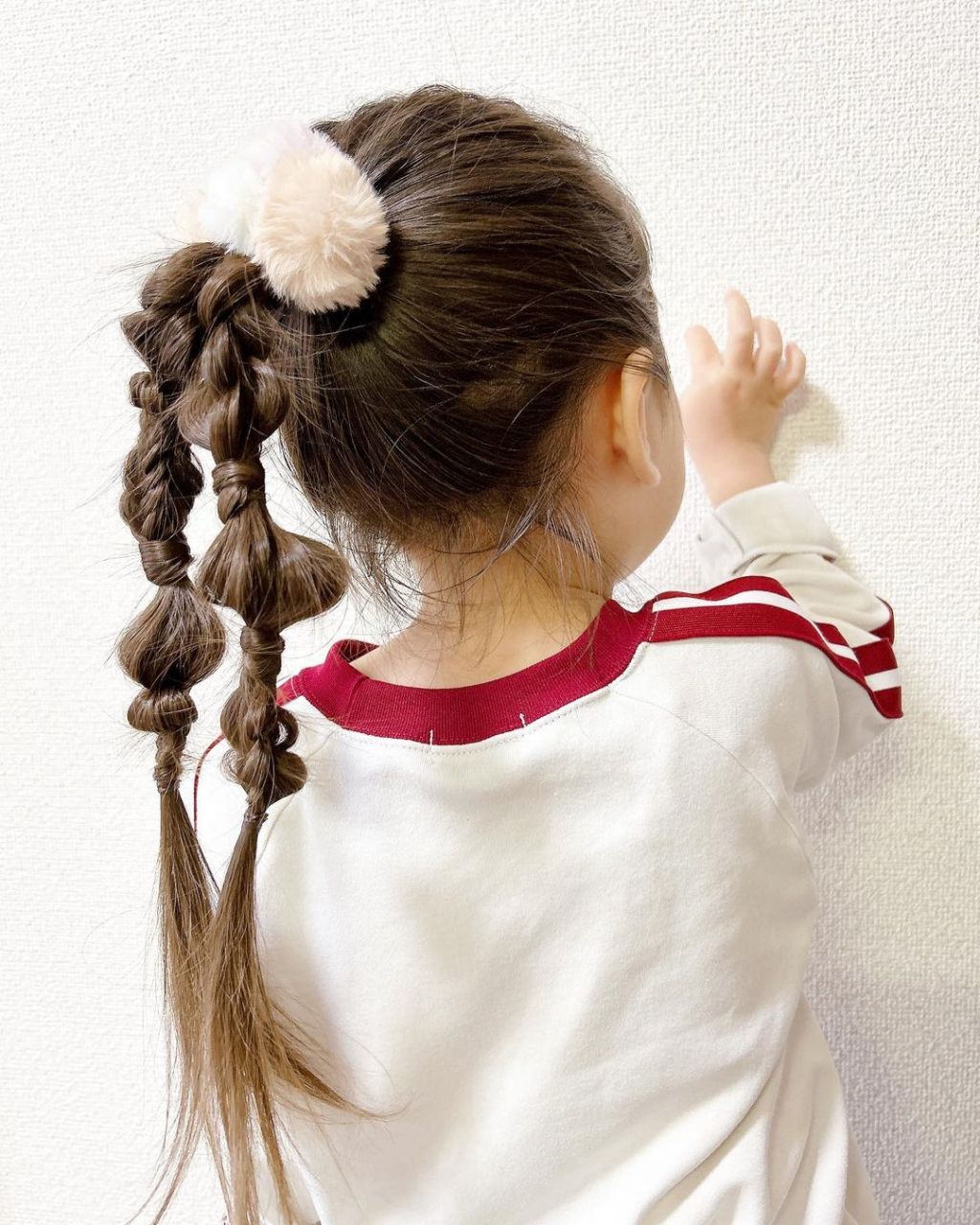 儿童酷炫彩绳编发,只要你会编3股辫,就能完成