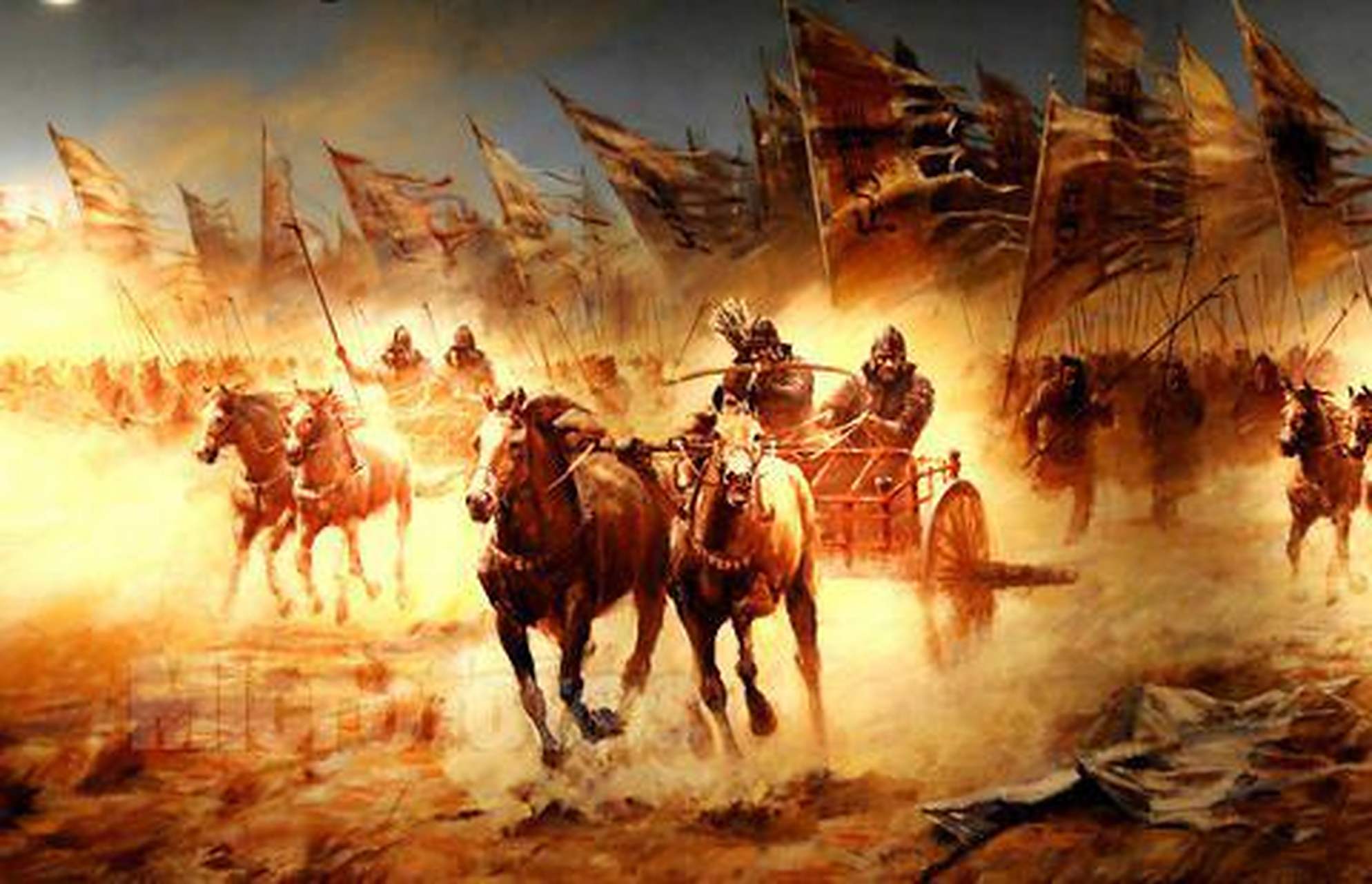 春秋战国时期是我国历史上第一个大分裂时期,周天子已无力掌控诸侯王