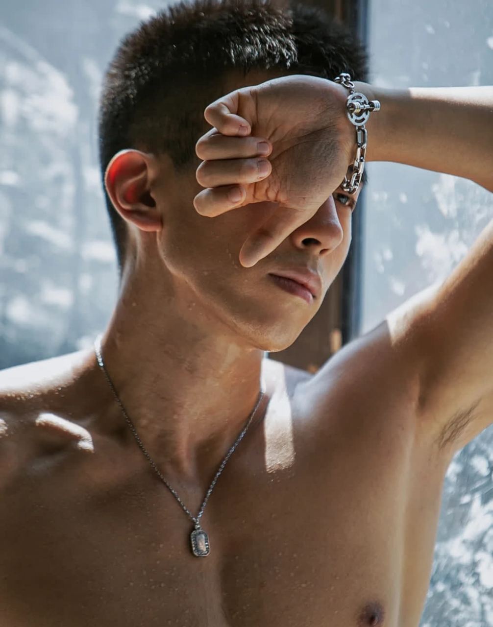 颜值好身材好#肌肉男# #健身