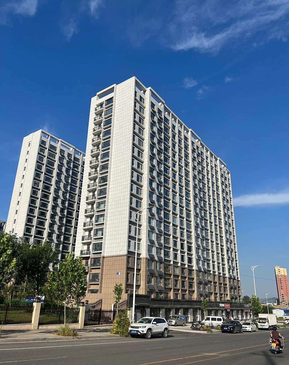 今天来到博山一个工地学林雅苑进行前期的施工对接设计方案已经完成.