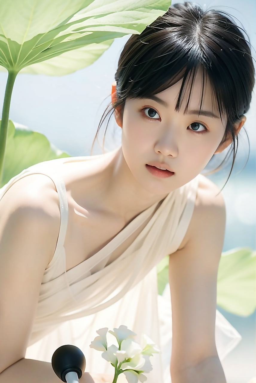 白月光少女写真,纯净氛围感美女艺术照#美女# #性感美女# #养眼美女