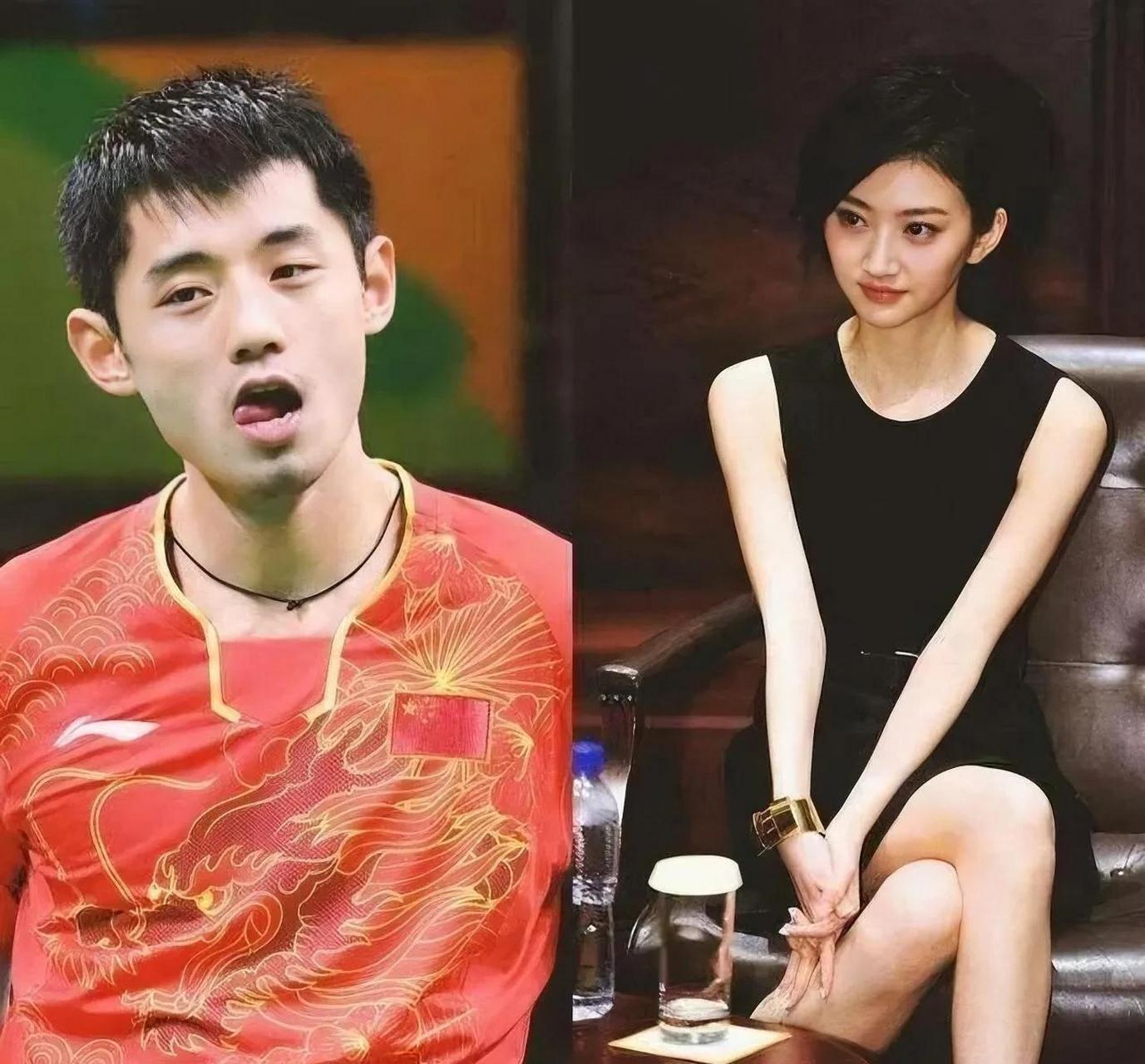 想不明白,景甜为何会对尖嘴猴腮的张继科倾心 无论圈内或圈外,凭景甜