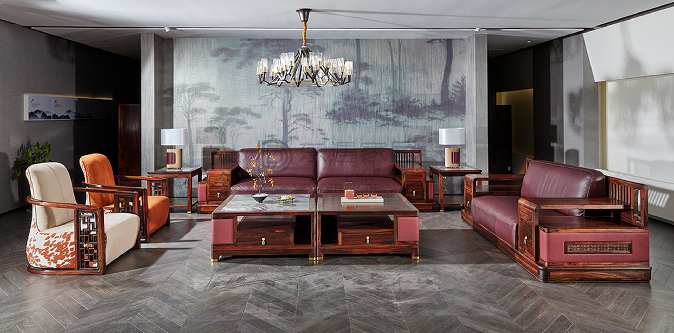 给大家精挑细选6种新中式红木家具沙发款式,木材都是阔叶黄檀,选高档