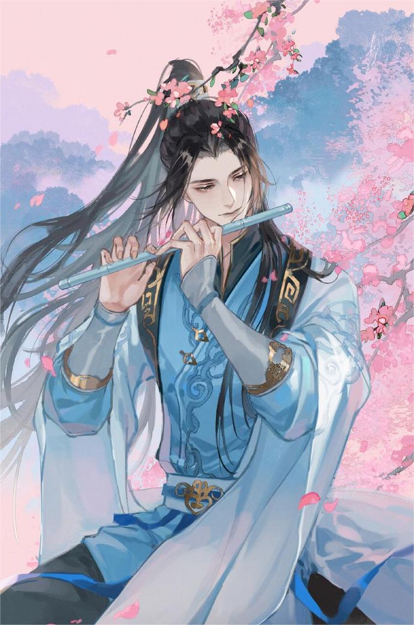 《逆水寒》叶问舟:"春日远山,细语痴缠".