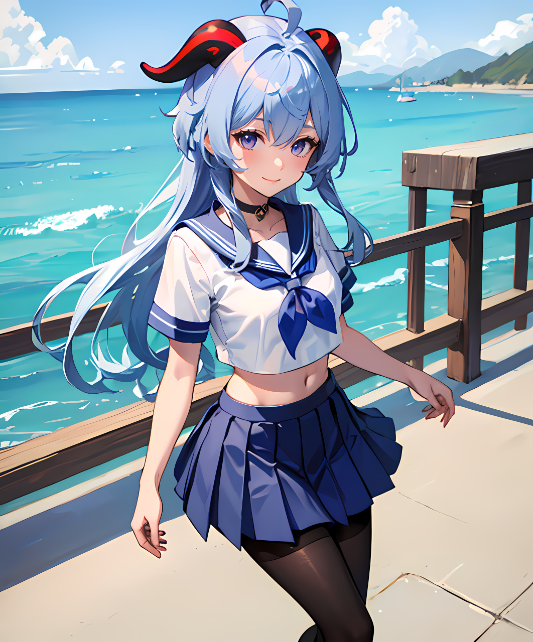 秋日生活创作季# #壁纸分享# #二次元美图# #原神甘雨