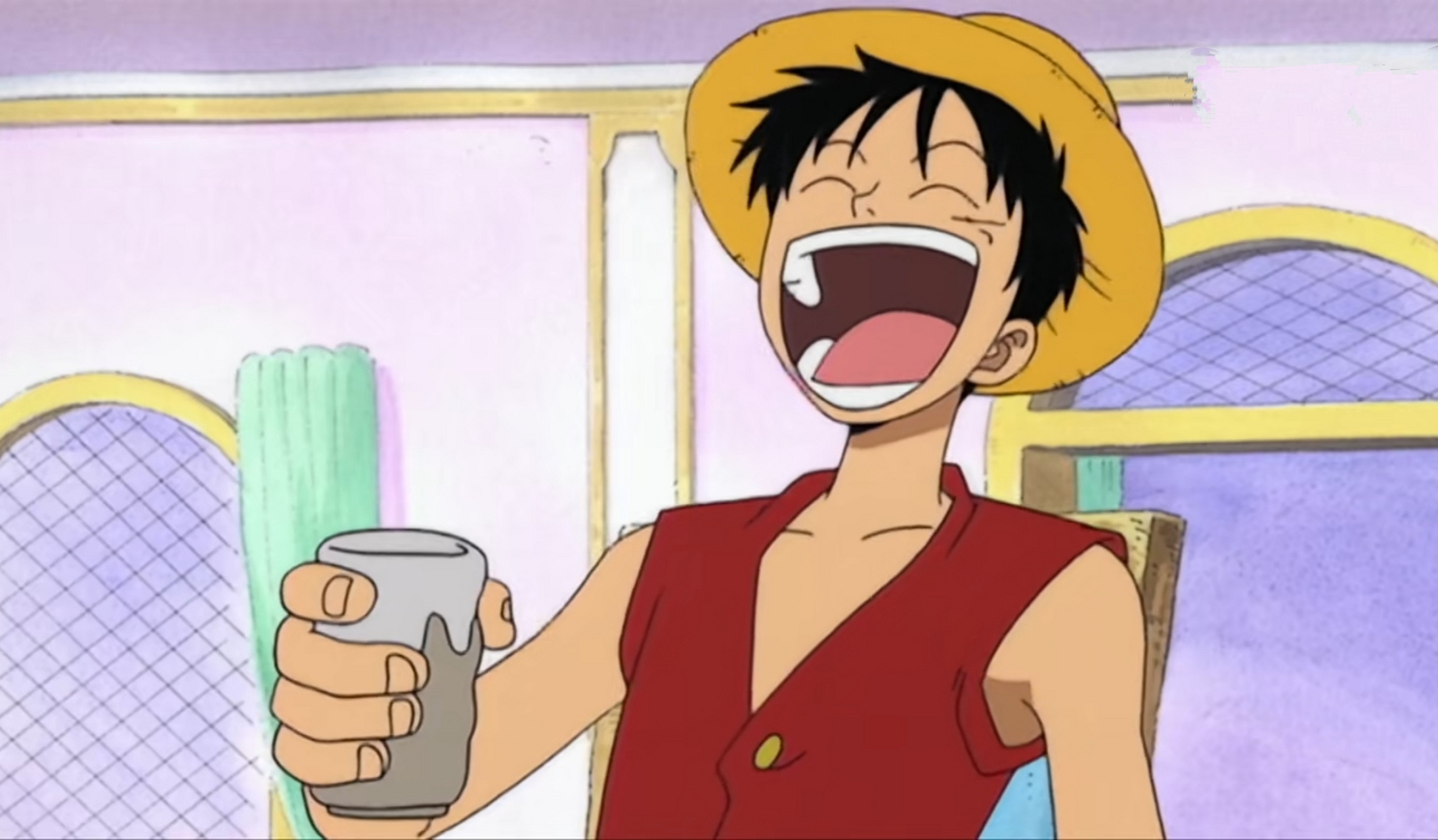 海贼王# 喜欢路飞和伙伴们的冒险[大笑] 路飞总是笑着面对一切,贤望