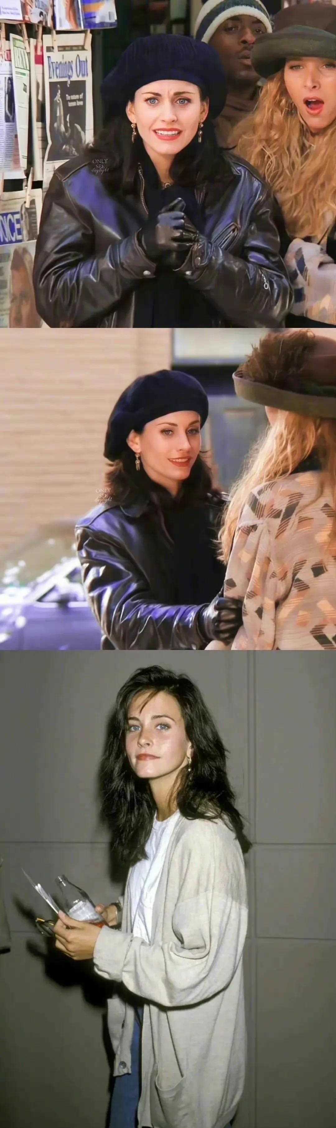 monica geller 莫妮卡,90年代的复古摩登穿搭,好有时尚感!