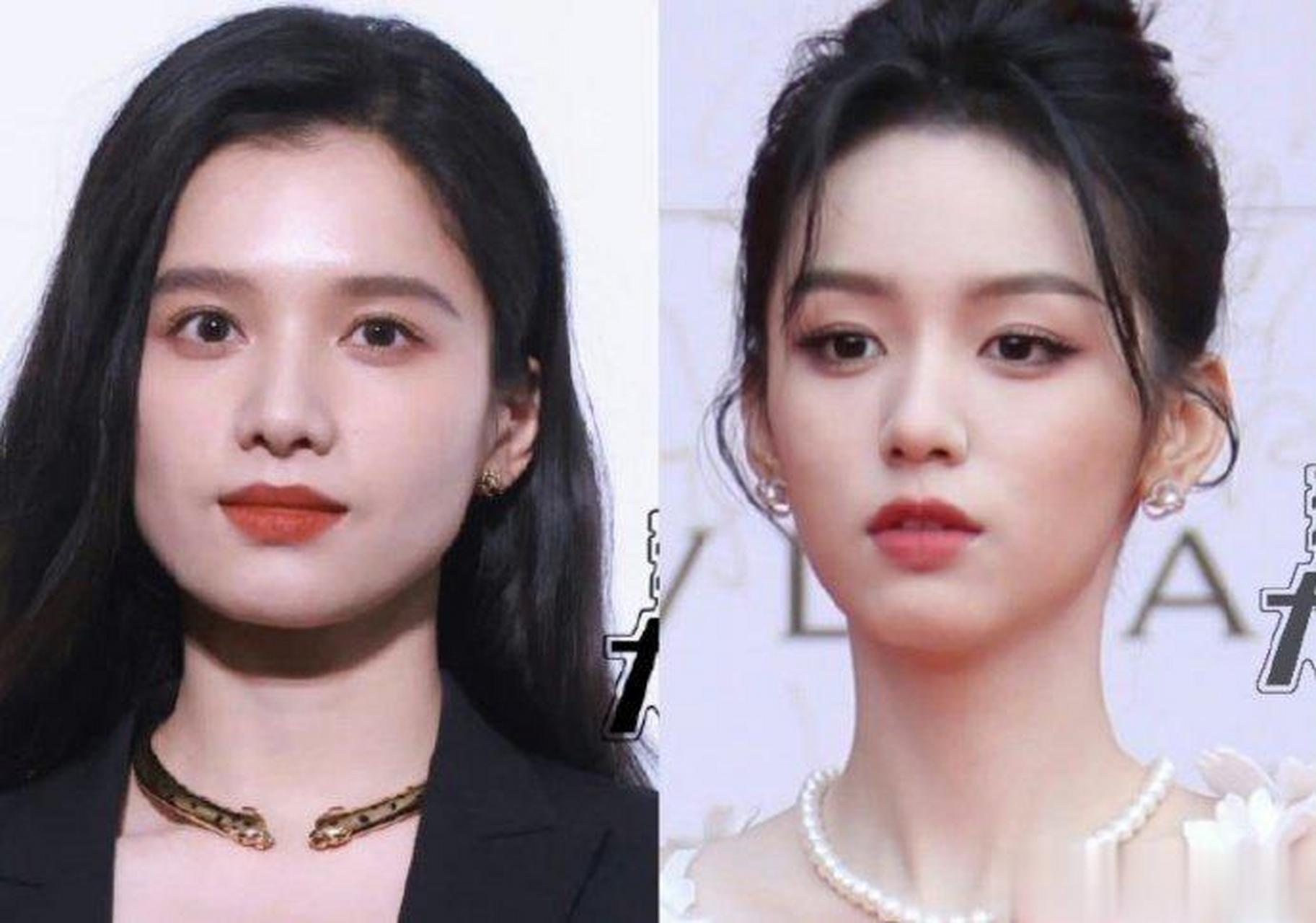 张婧仪,周也红毯生图 怼脸照