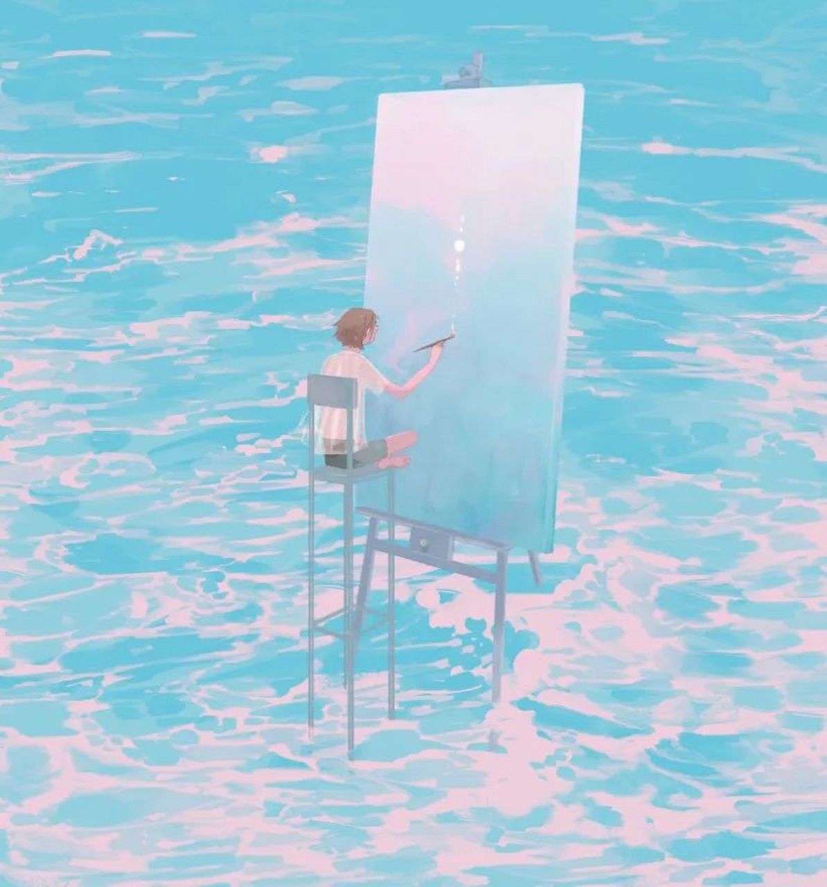 我抓住了光,从此黑夜有了月亮,世间挡不住我的锋芒. cr:amei zhao