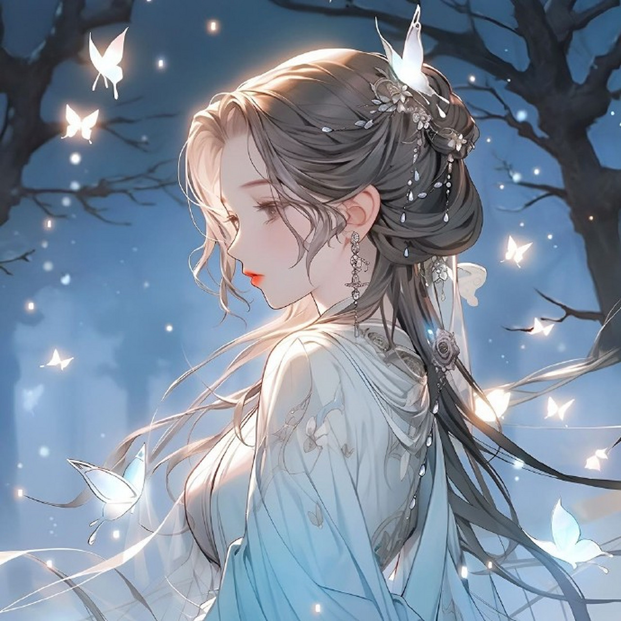 仙气飘飘的古风女生头像 676767