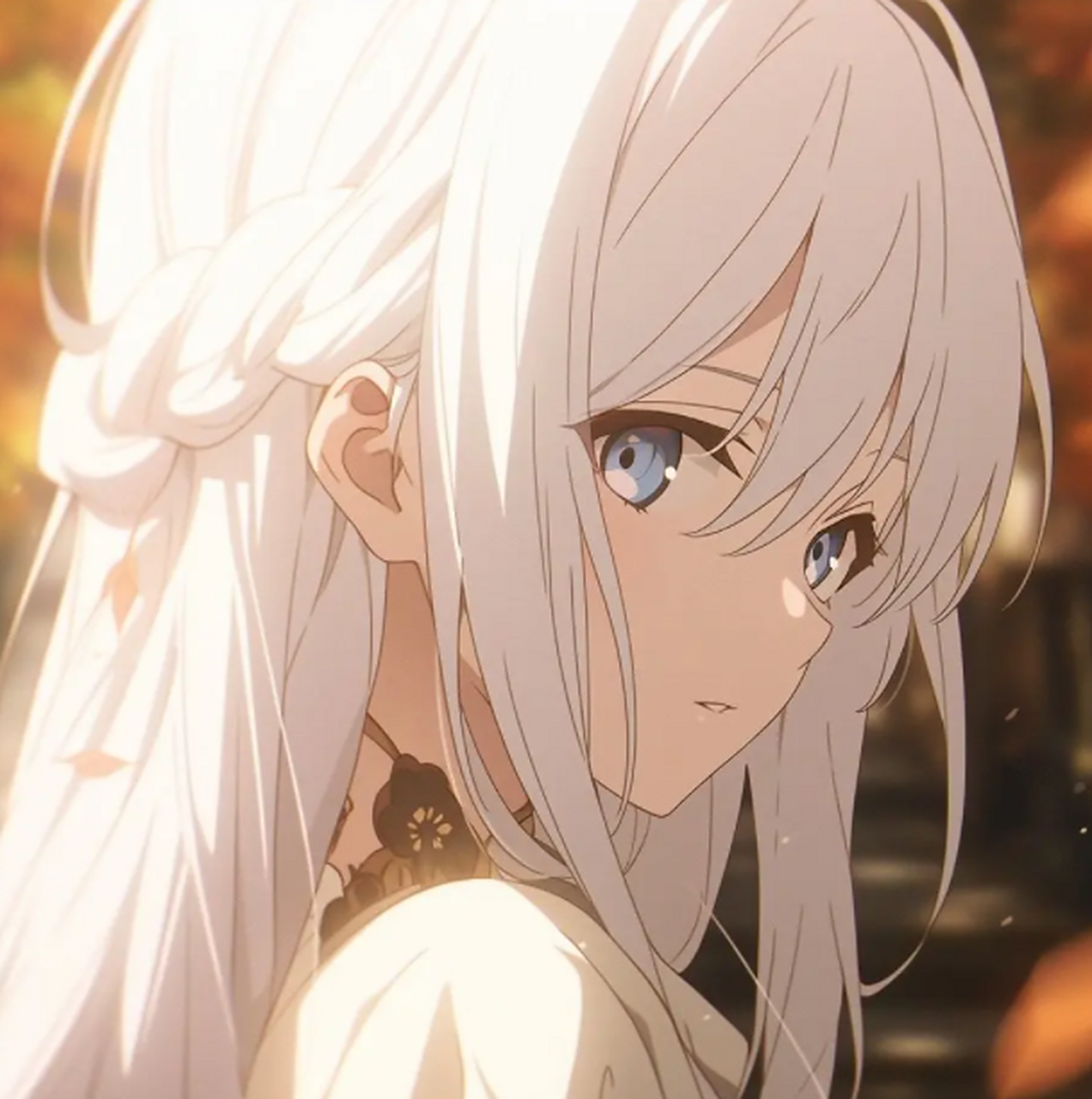 几个白发系的小美女