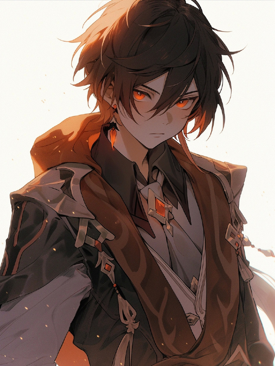 原神 岩王帝君:摩拉克斯 #插画