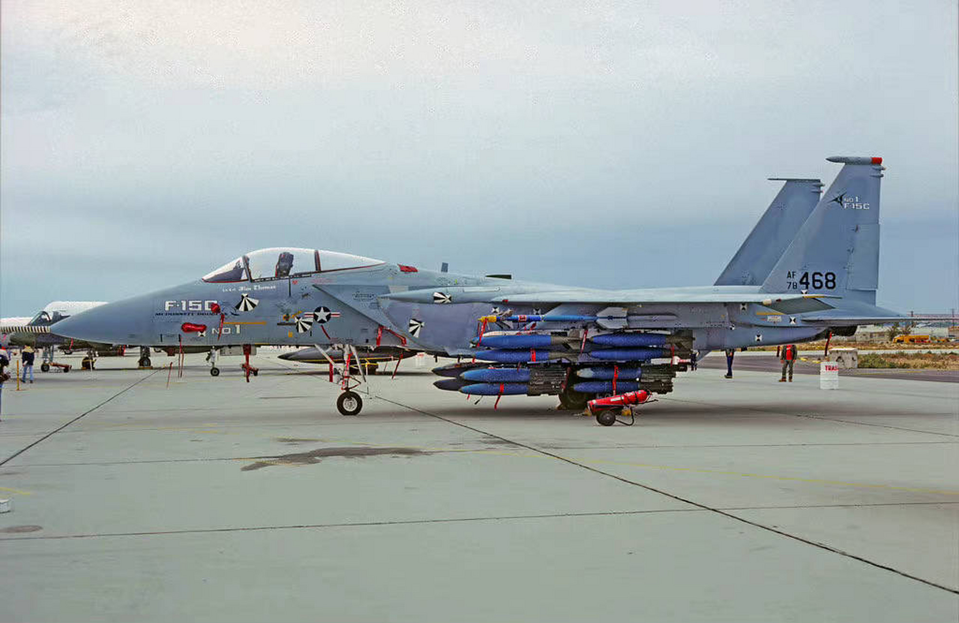 美國空軍f-15c戰鬥機的野獸模式,如果我國空軍真的會裝備殲-11d戰鬥機