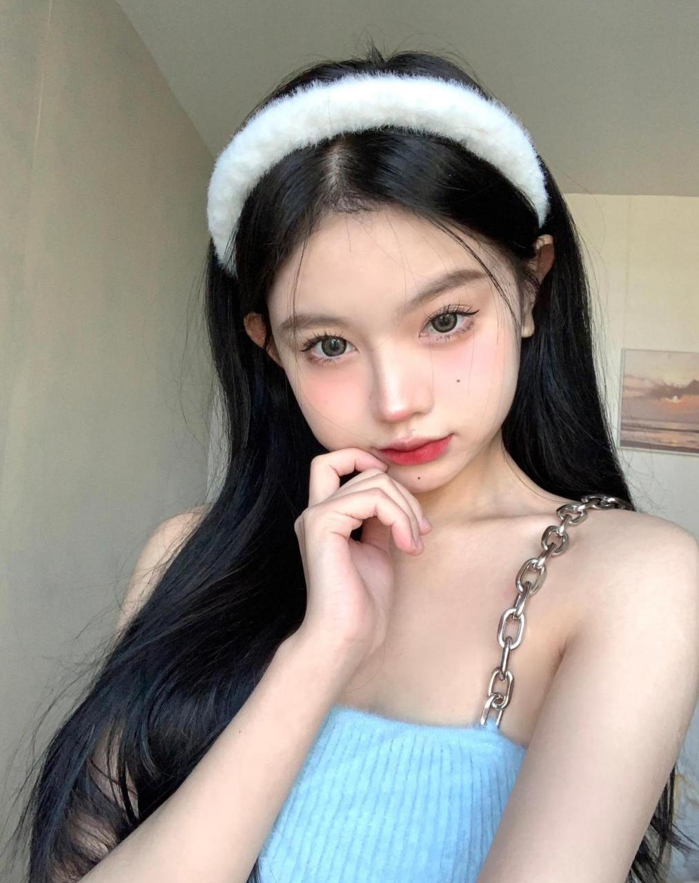 超级可爱的娃娃脸,包子脸美女