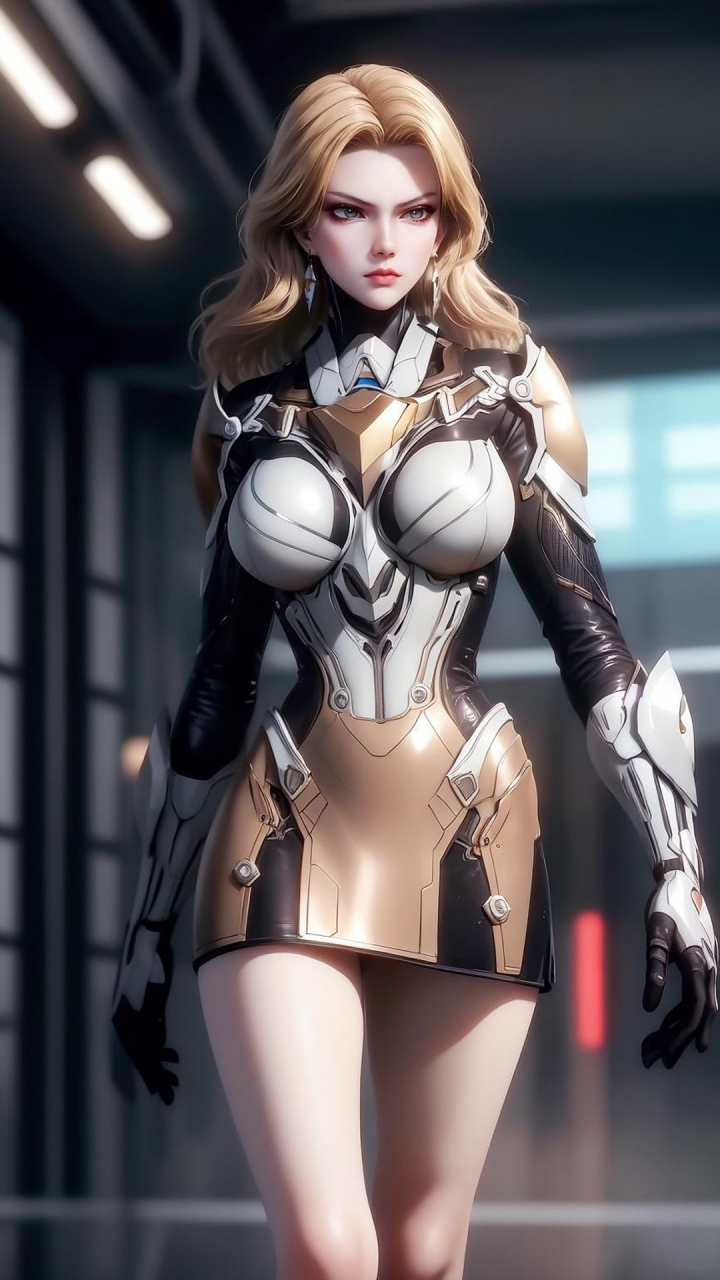 国漫女神|《吞噬星空》维妮娜·波莱纳斯ai高清手机壁纸:李威的母亲