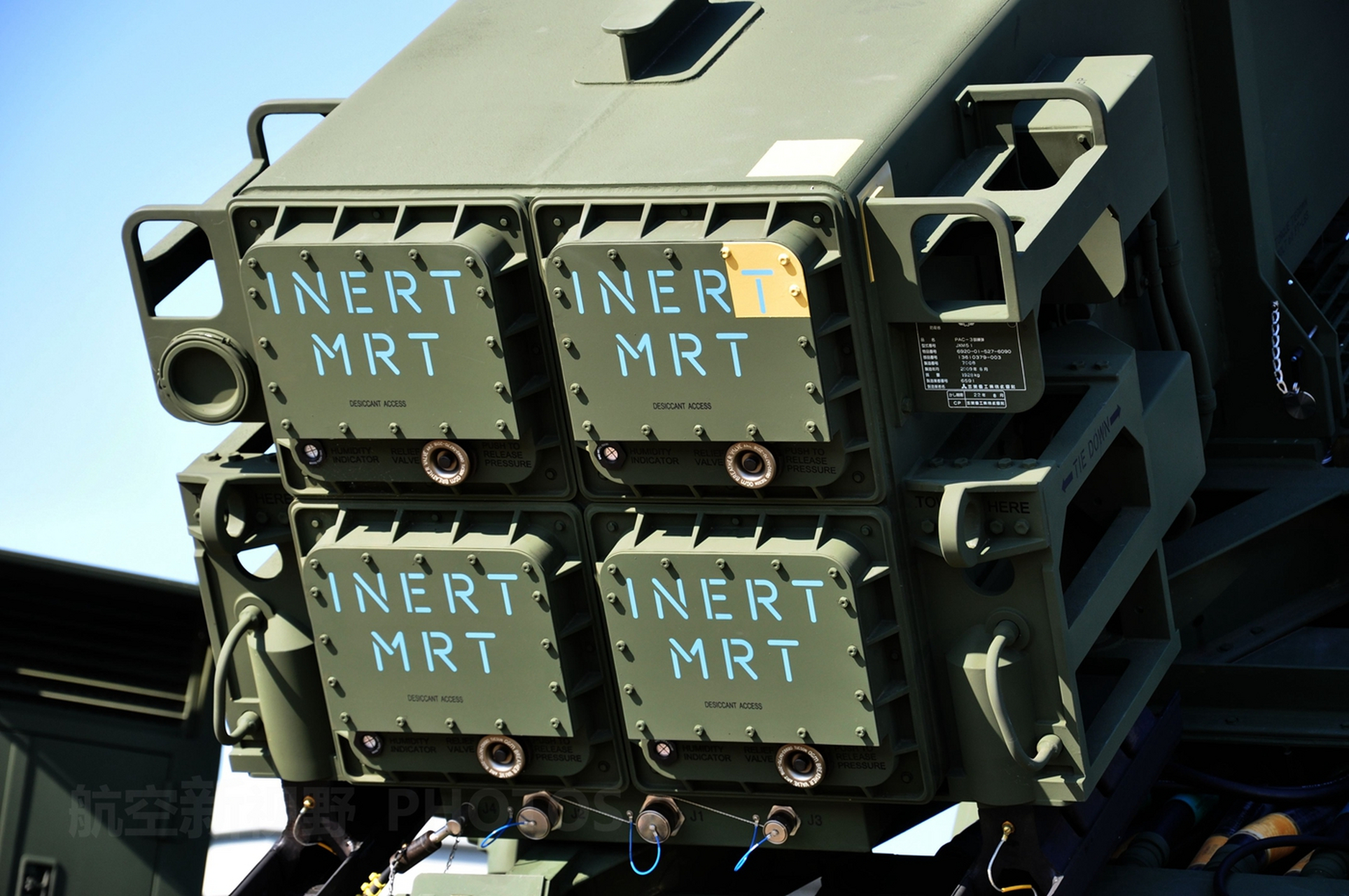 日本航空自卫队装备的爱国者-3防空导弹,今天终于知道一个没用的小