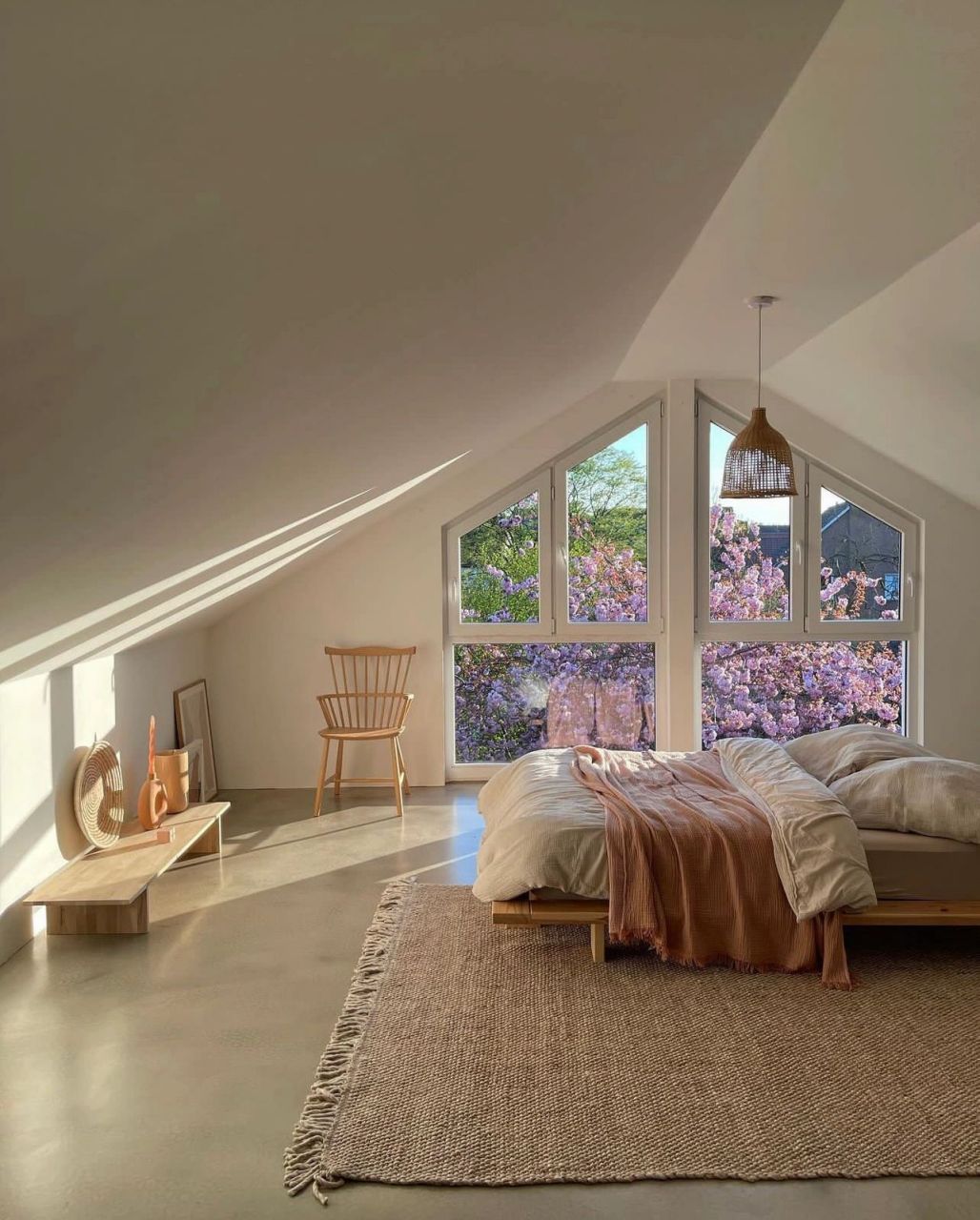 90后屋主改造阁楼卧室,装修很简洁,但住着很舒服!