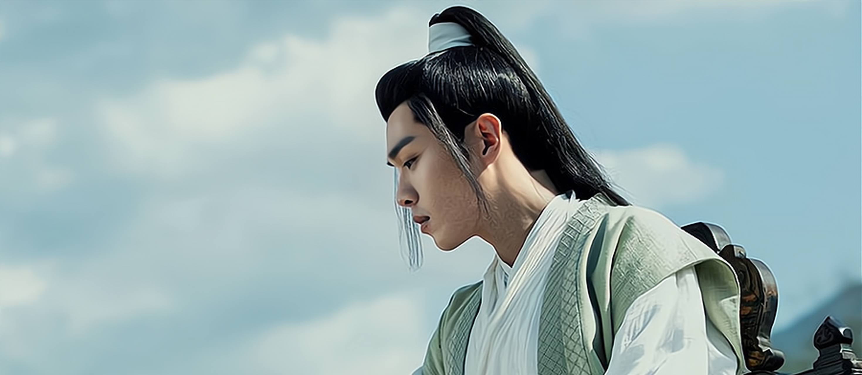 由张若昀,李庚希,胡军,张天爱,高伟光等人主演的古装大男主剧《雪中悍