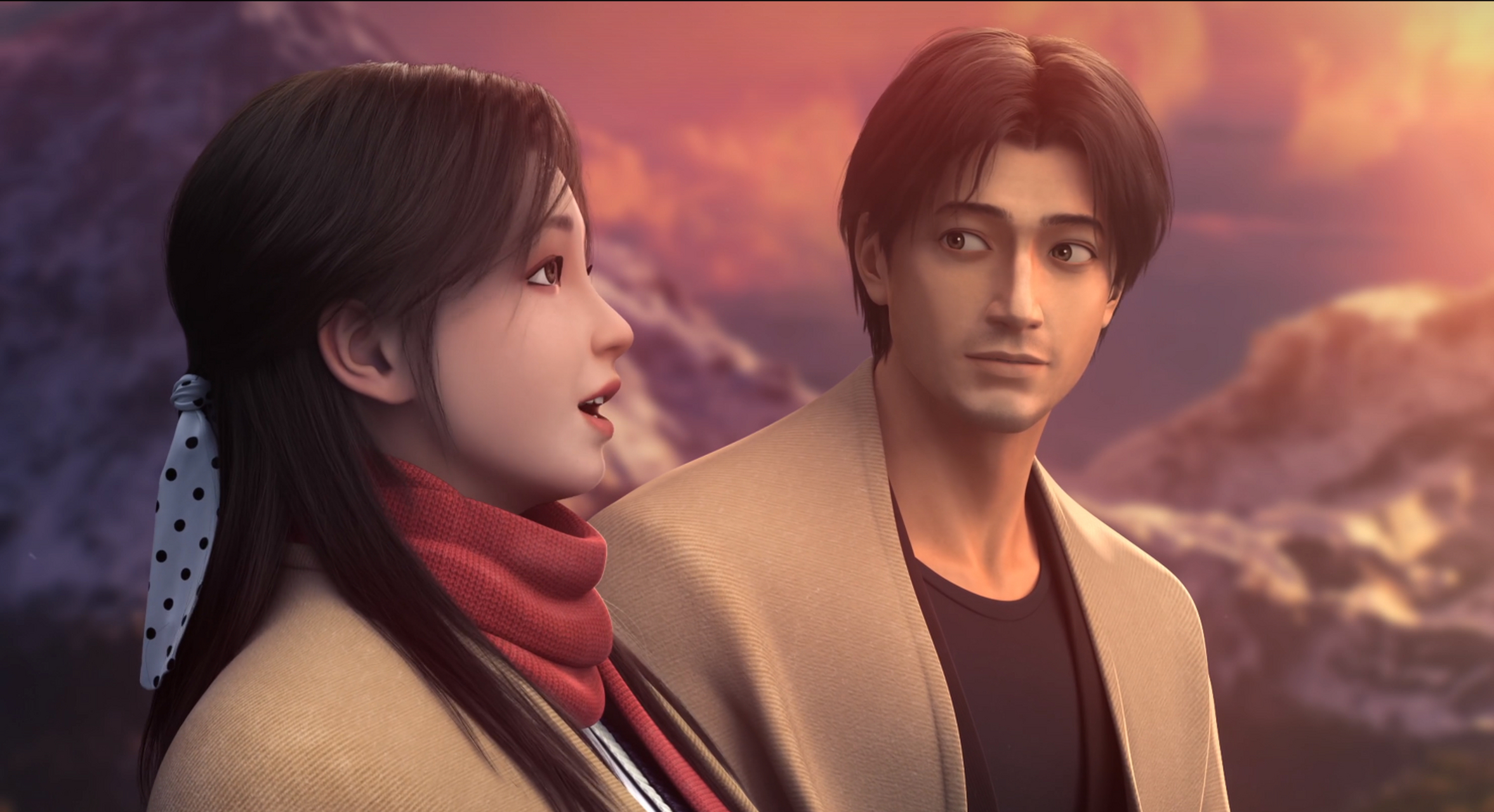 罗辑:你在看风景,而我在看你#三体动画