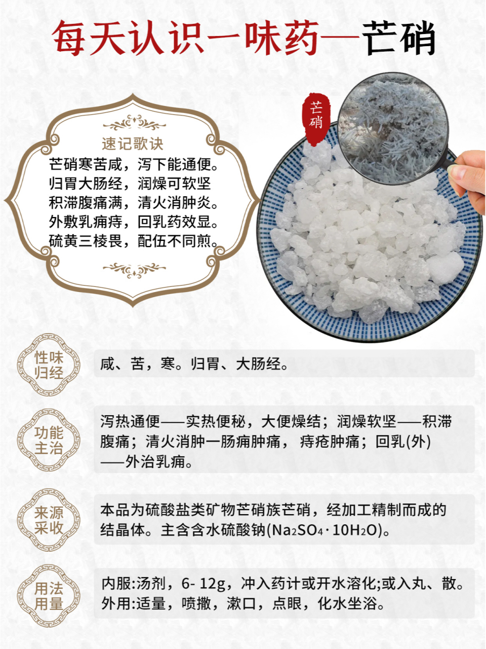 芒硝用法用量图片