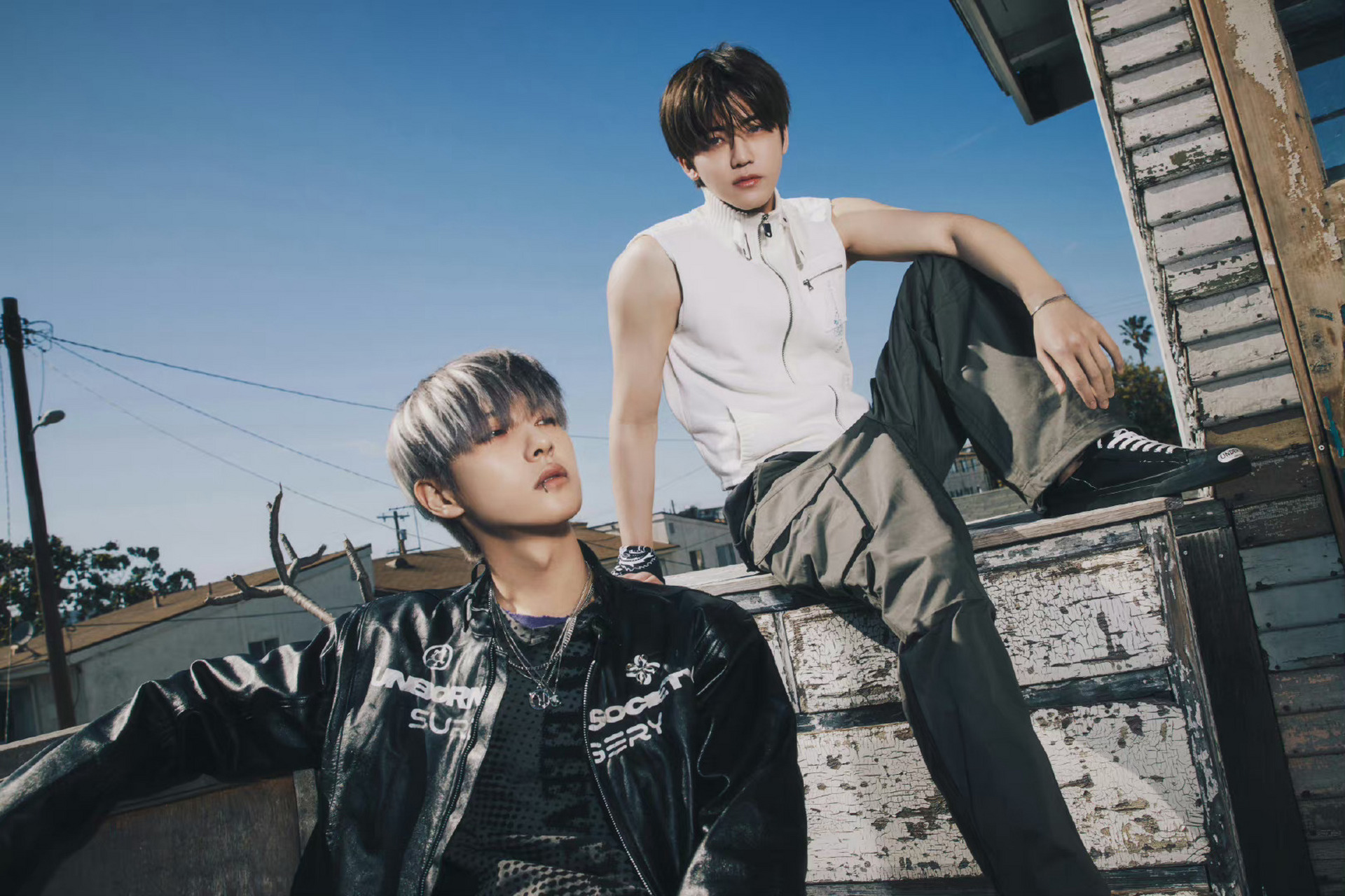 李马克黄仁俊罗渽民朴志晟预告照黄仁俊罗渽民也太帅了吧