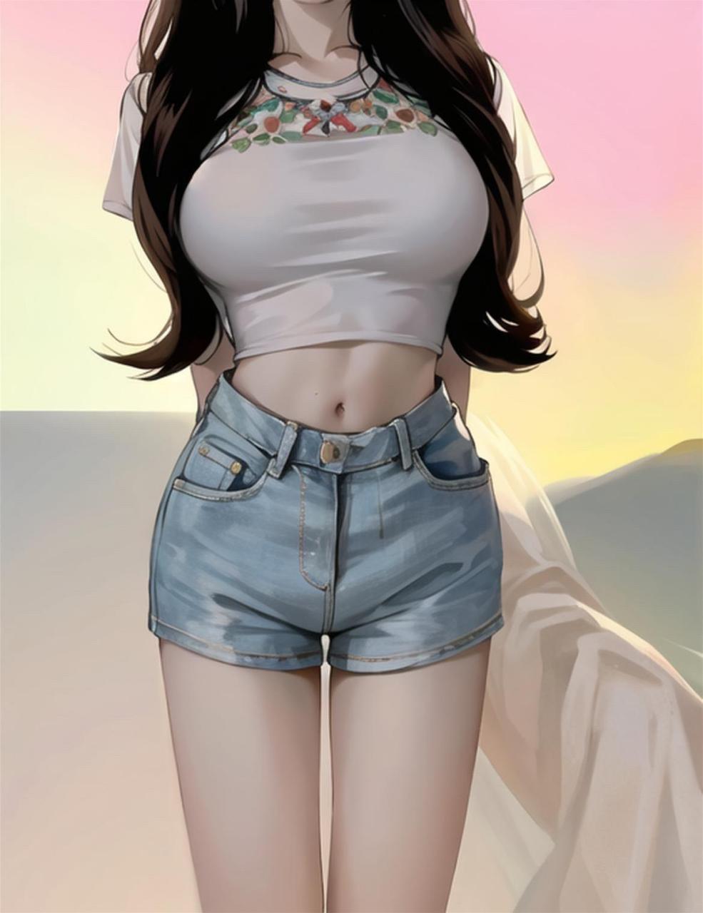 ai绘画,jk制服二