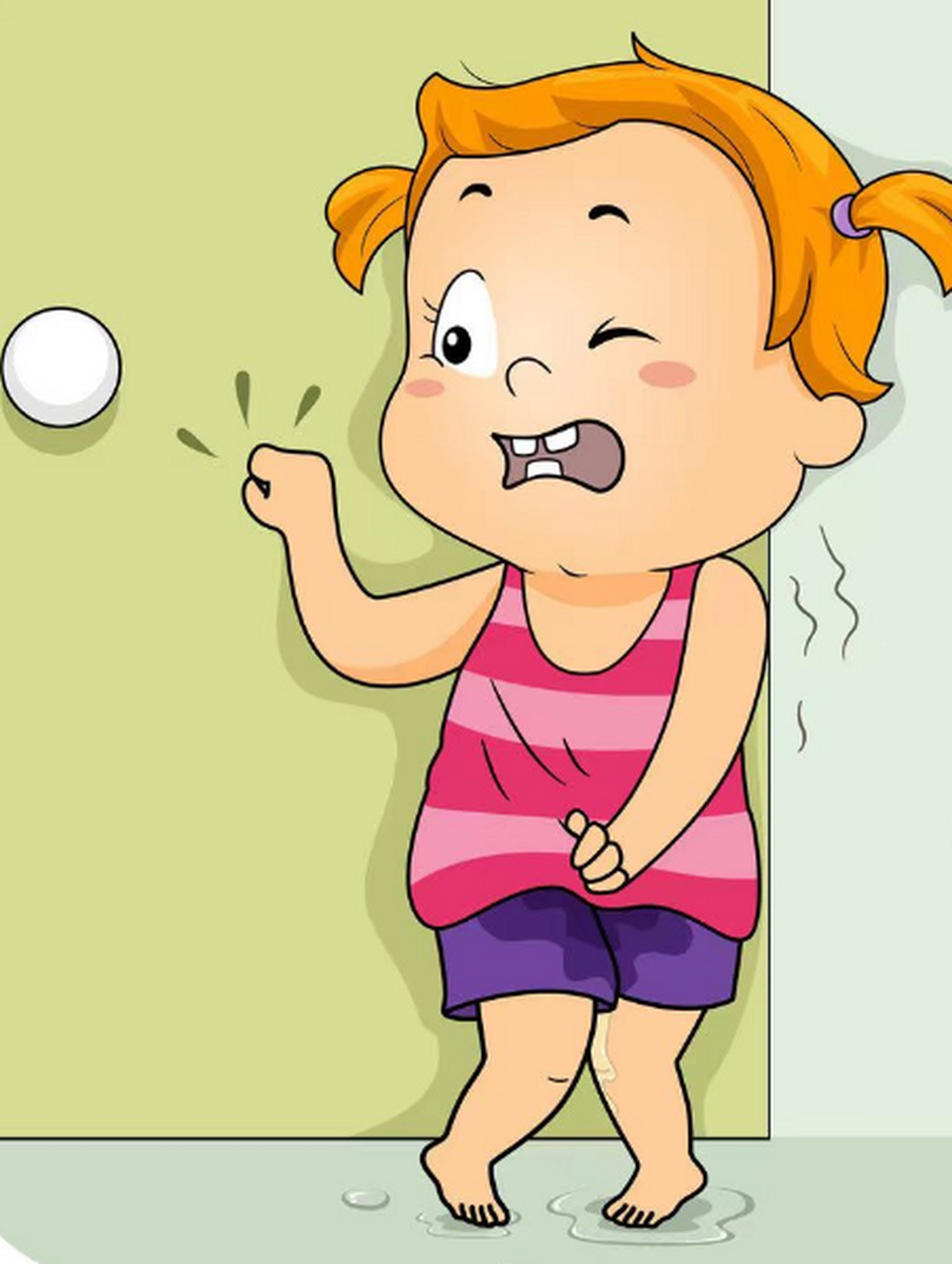 一女子带孩子进店买东西,结果小孩尿急,女子看见后没有及时带小女孩去