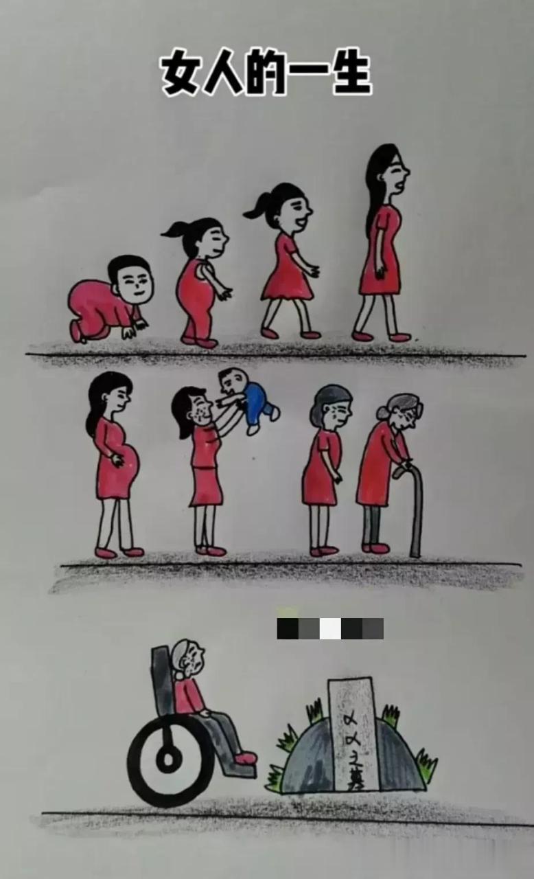 女人的一生真的太难了,特别是十月怀胎生孩子!