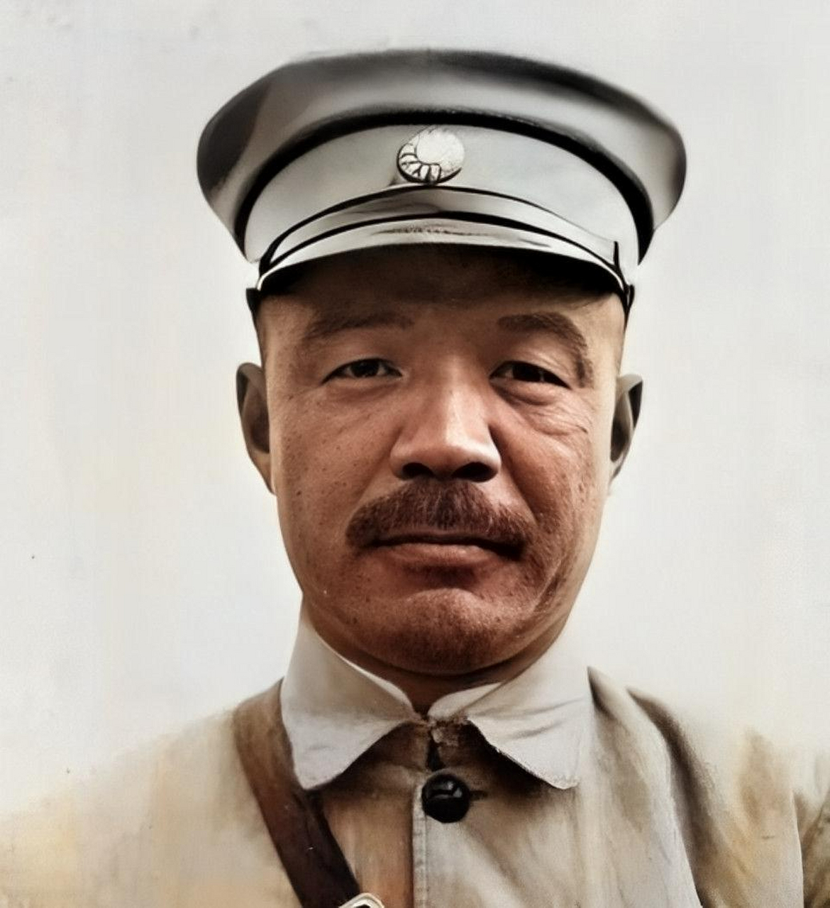 他叫徐源泉,是新洲山山的本地人,他叫总司令,是战时国民党军队的一员.