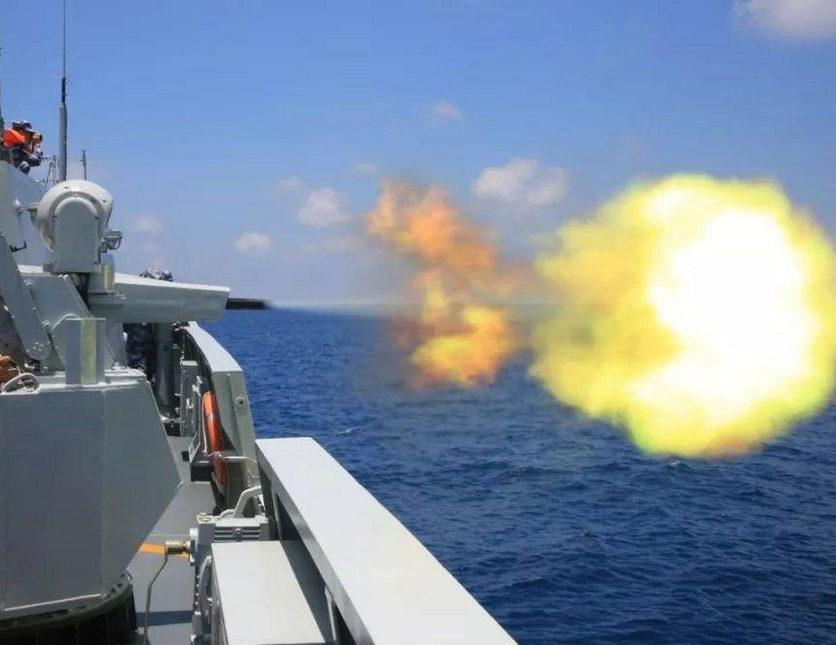 76毫米舰炮亮剑出鞘,不惧日本炮舰威胁 从2022年底开始,日本海上保安