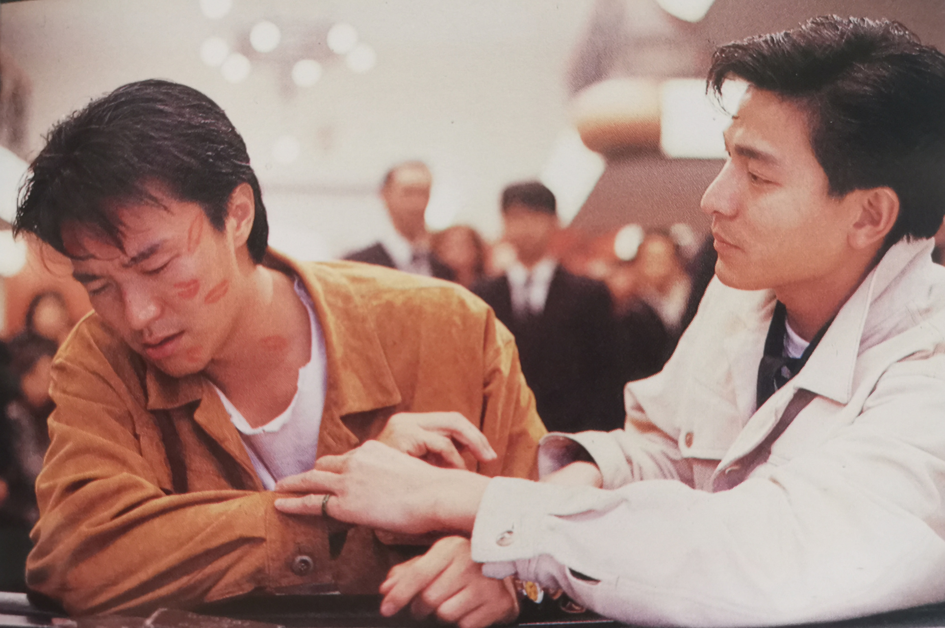 《赌侠》中吻得周星驰满脸唇印?