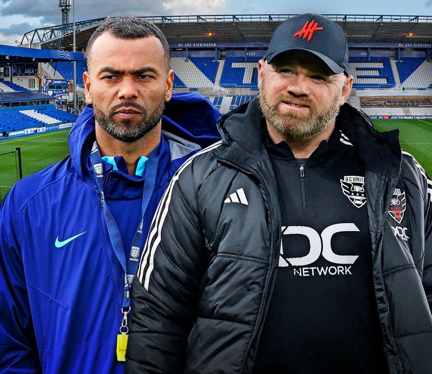 伯明翰城宣布鲁尼将得到阿什利·科尔和约翰·奥谢的帮助,来自英格兰