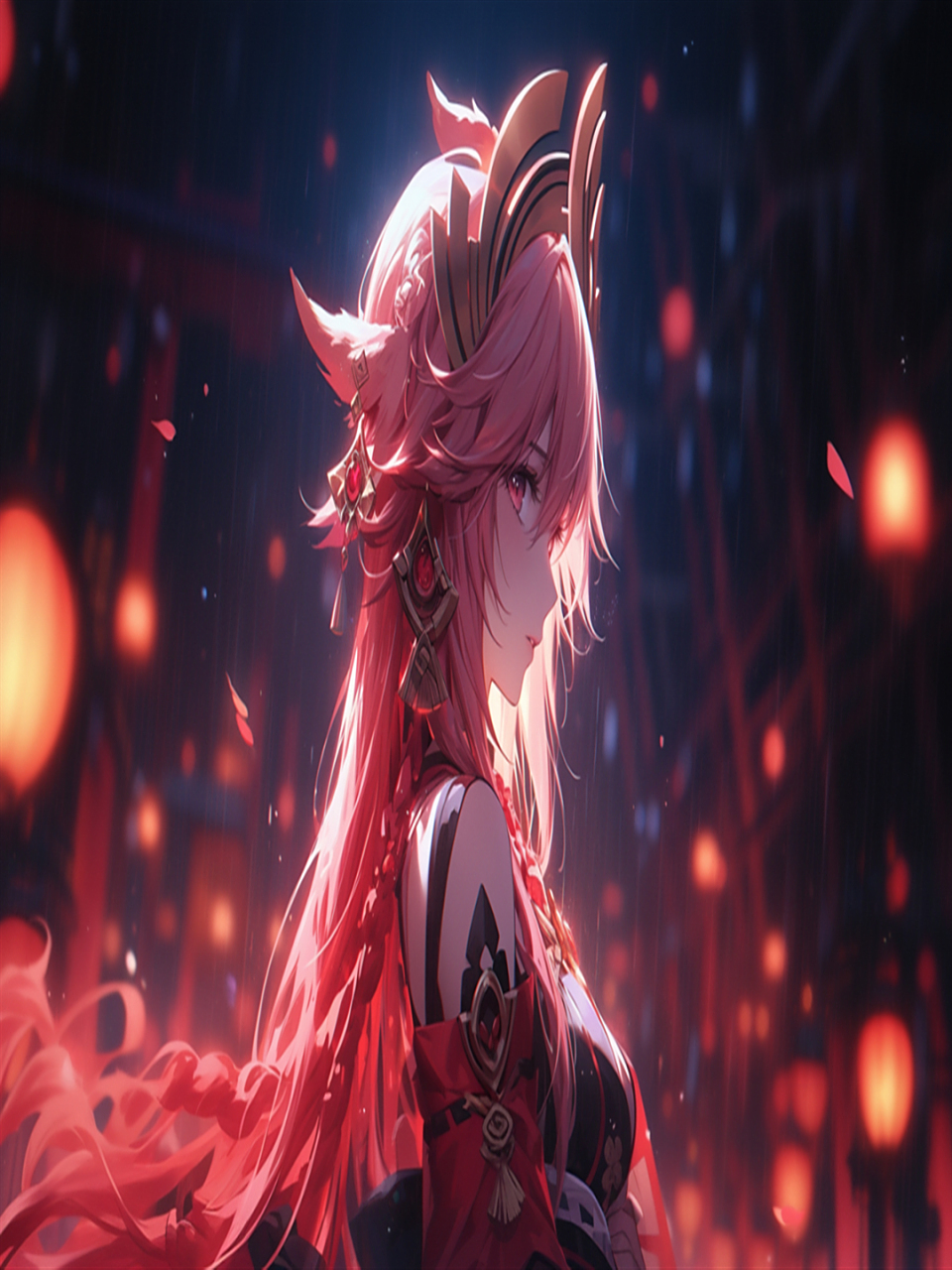 八重神子精选壁纸  【惊艳!来自原神世界的女神,八重神子降临!