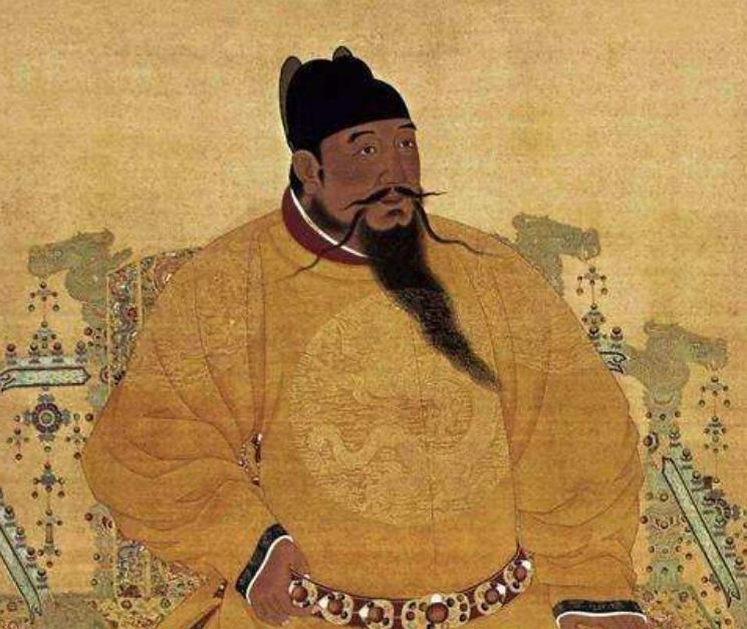 当年就在曾棨刚考中文魁入宫不久,碰巧有一外国使节来朝上贡,这个