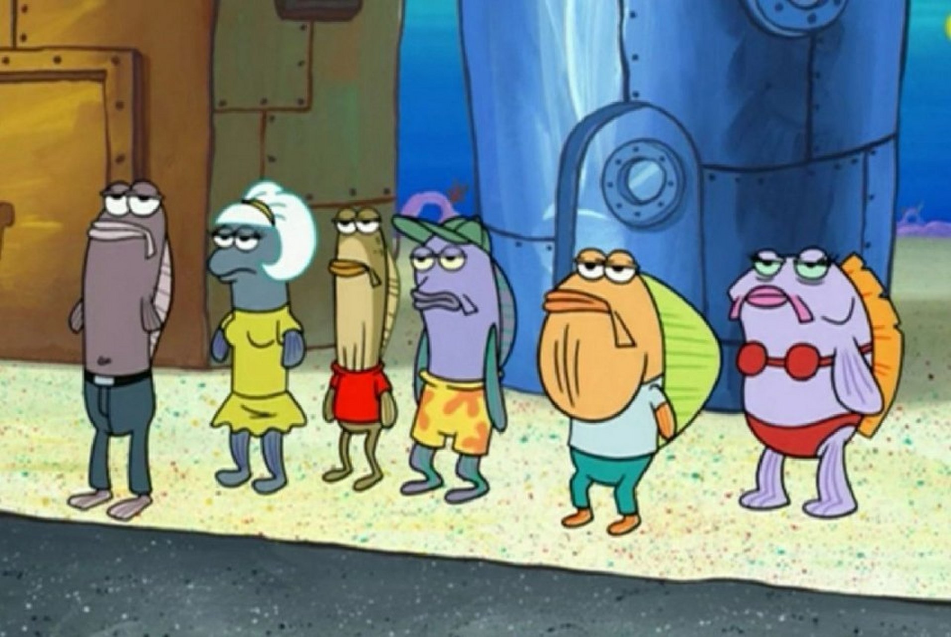 比奇堡的居民们