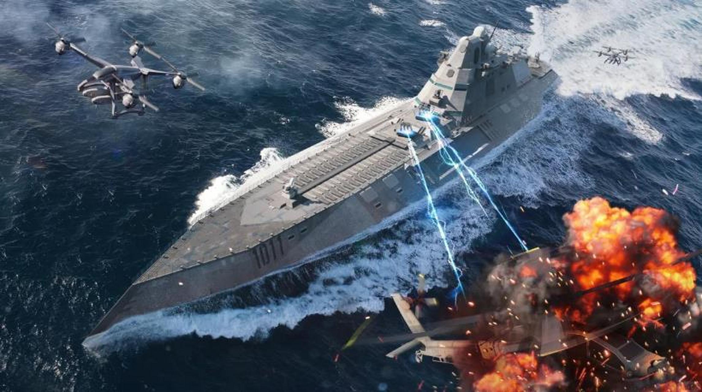 激光武器和电磁炮将使战列舰复兴 许多人将战列舰推出历史舞台的原因