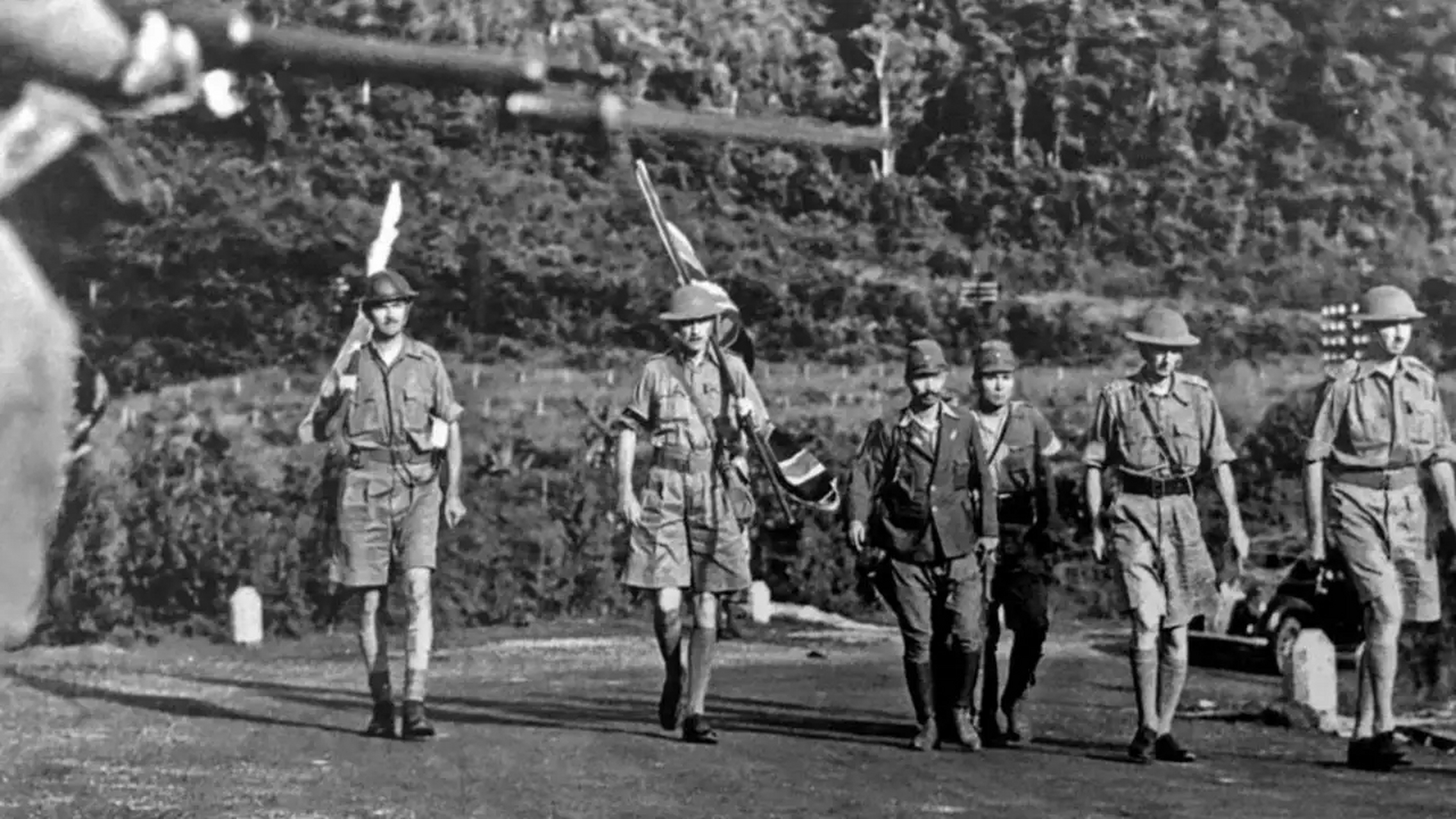 1941年2月15日,新加坡英军最高指挥官帕西瓦尔中将在武吉知马的福特