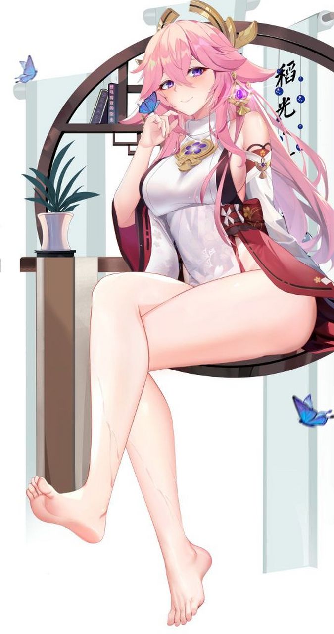 原神八重神子 脚滑的狐狸