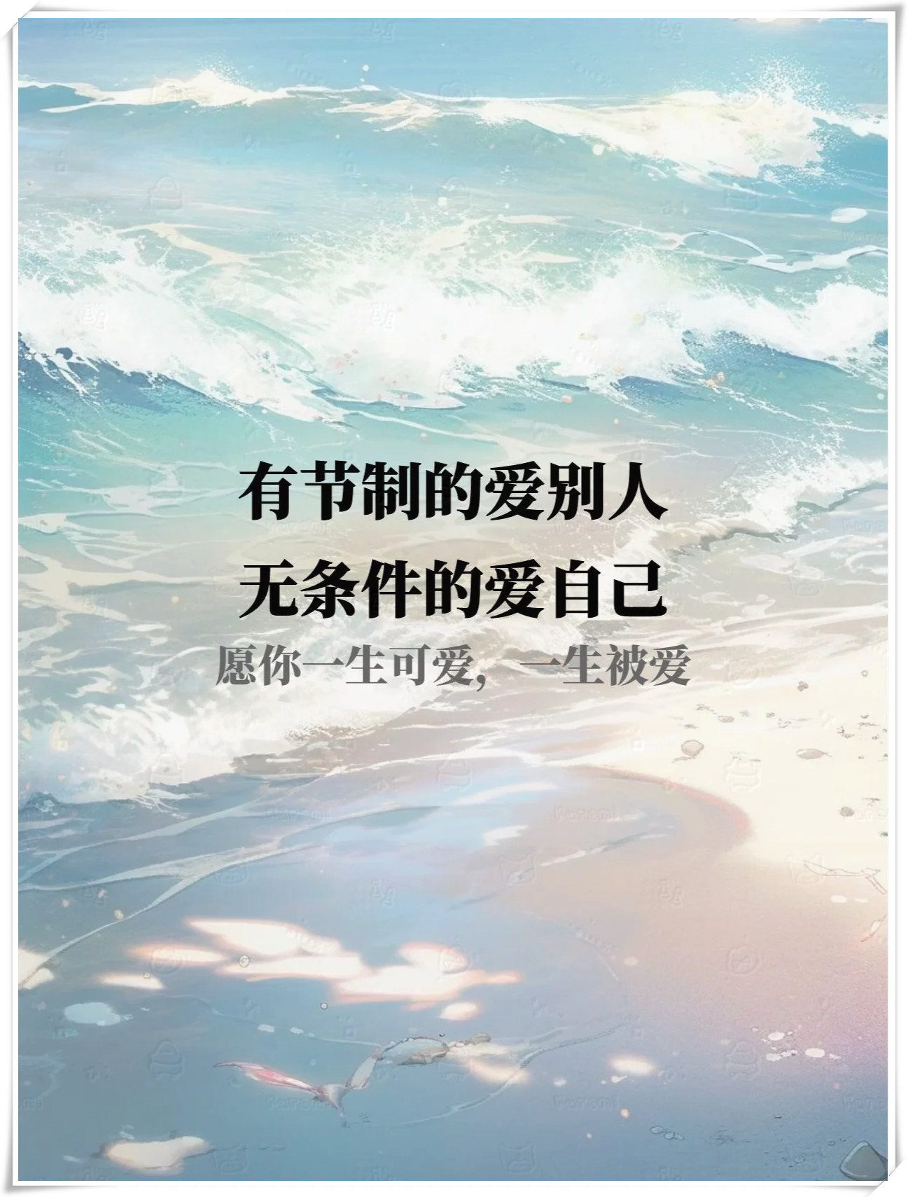 我听过一个故事, 有一个女孩总是全心全意地投入感