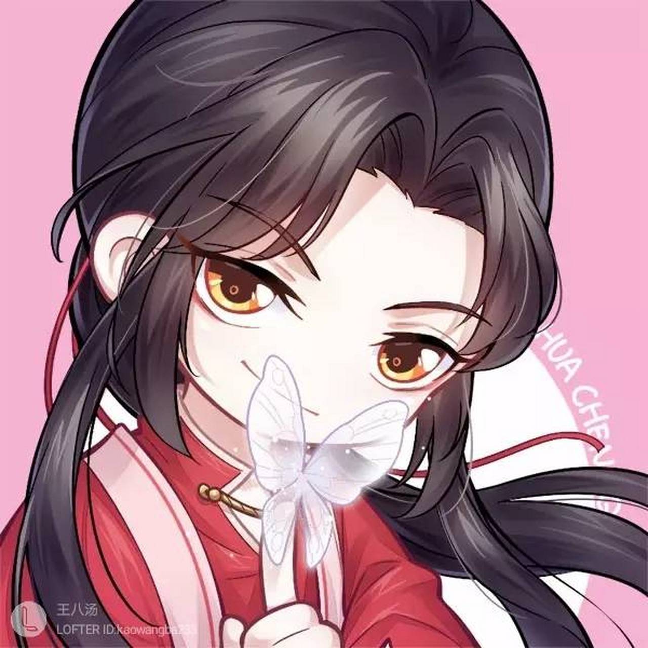 天官赐福#天官赐福q版 好久没法情侣头像了,因为还要配上画师们