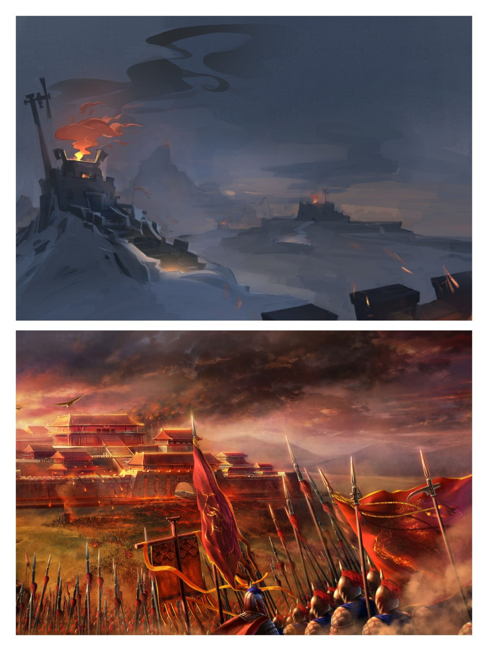 古代战争中的烽火,作为重要的军事通讯手段,其运作机制是如何进行的?