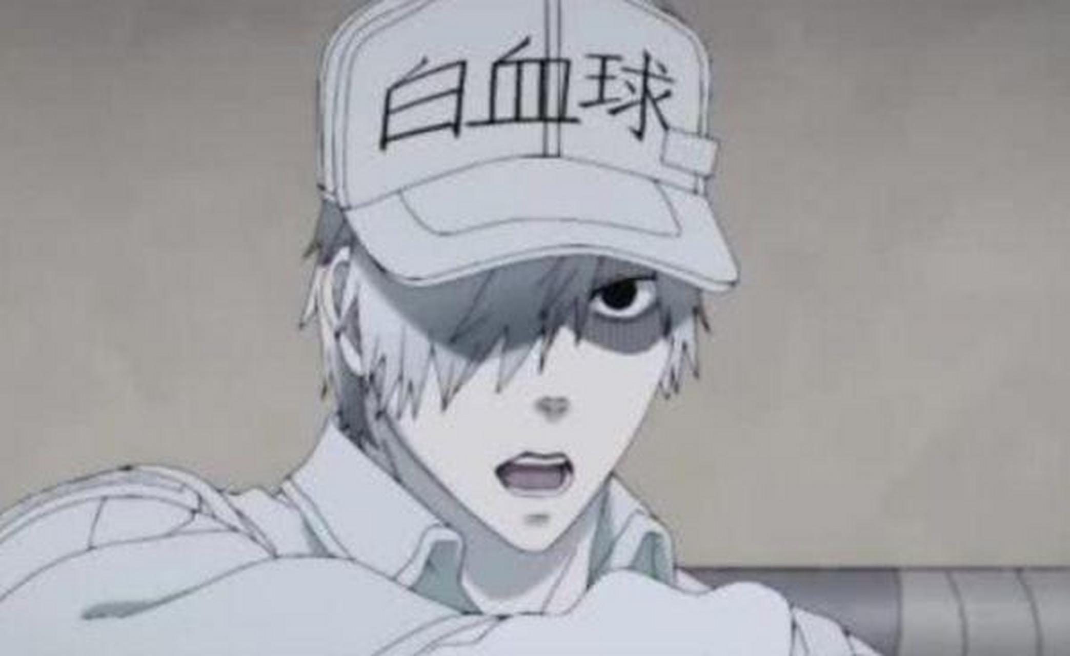 熊祁cos"白血球",却被吐槽用力过猛,靠在墙壁傻傻分不清!