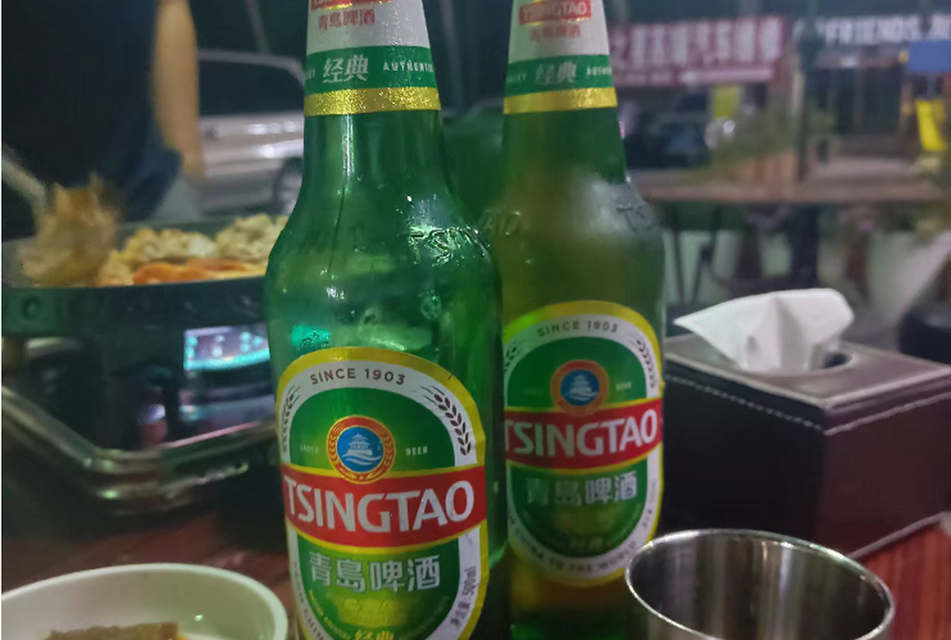 在山东,人们喝的青岛啤酒都源自于青岛本地的登州路